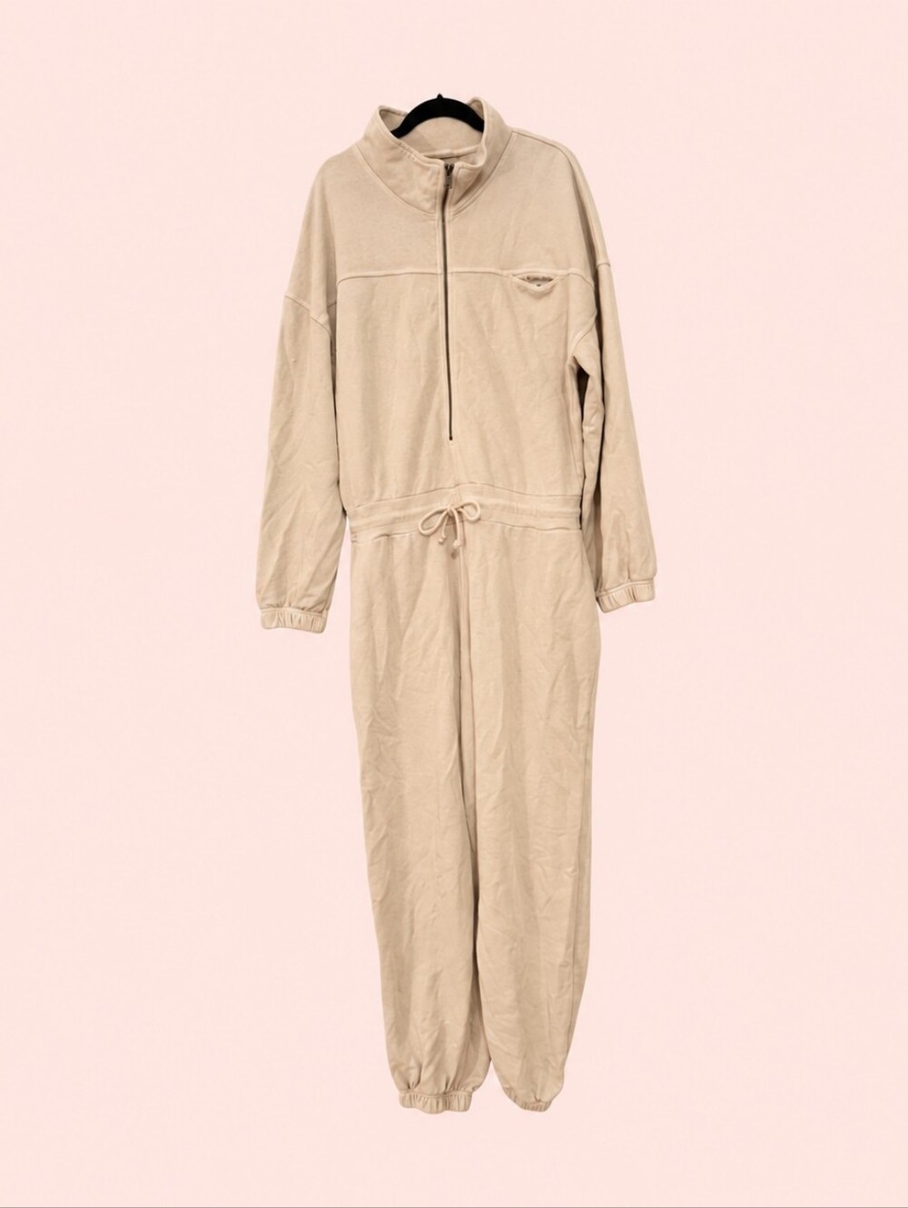 Free People Movement Brightside Onsie Sweatshirt Material Jumpsuit Size Medium - Picture 4 of 5